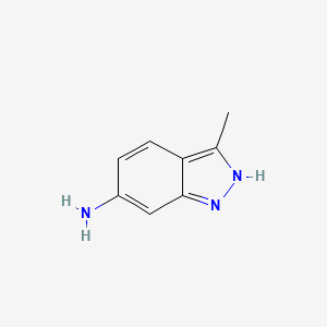 molecular formula C8H9N3 B1322007 3-methyl-1H-indazol-6-amine CAS No. 79173-62-9