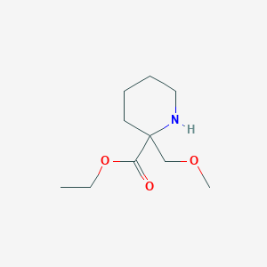 Ethyl 2-(methoxymethyl)piperidine-2-carboxylate