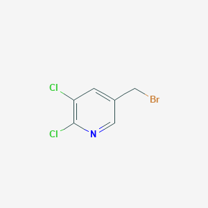 molecular formula C6H4BrCl2N B1322018 5-(Bromomethyl)-2,3-dichloropyridine CAS No. 287714-93-6
