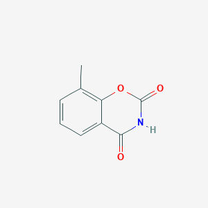 molecular formula C9H7NO3 B13220213 8-Methyl-2H-1,3-benzoxazine-2,4(3H)-dione CAS No. 24088-78-6