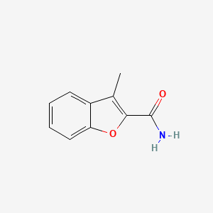 molecular formula C10H9NO2 B1322033 3-Methylbenzofuran-2-carboxamide 