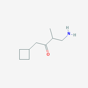 4-Amino-1-cyclobutyl-3-methylbutan-2-one