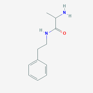 2-amino-N-(2-phenylethyl)propanamide