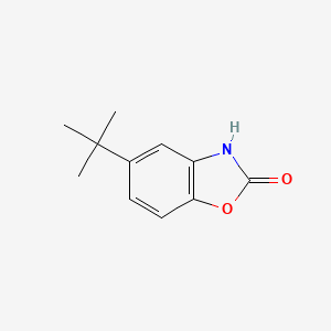 molecular formula C11H13NO2 B1322045 5-叔丁基苯并[d]噁唑-2(3H)-酮 CAS No. 99854-88-3