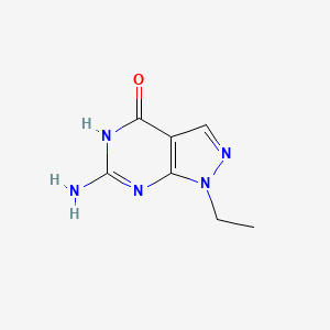 6-Amino-1-ethyl-1H,4H,7H-pyrazolo[3,4-d]pyrimidin-4-one