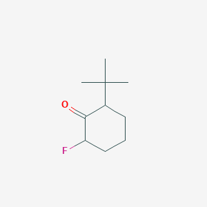 2-tert-Butyl-6-fluorocyclohexan-1-one