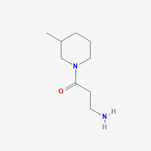 3-Amino-1-(3-methylpiperidin-1-yl)propan-1-one