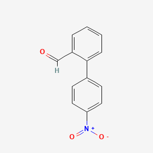 molecular formula C13H9NO3 B1322065 4'-硝基[1,1'-联苯]-2-甲醛 CAS No. 924868-84-8