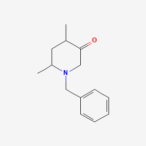 1-Benzyl-4,6-dimethylpiperidin-3-one