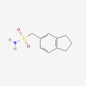 2,3-dihydro-1H-inden-5-ylmethanesulfonamide