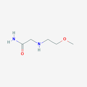 2-[(2-Methoxyethyl)amino]acetamide