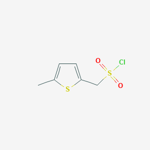 (5-Methylthiophen-2-yl)methanesulfonyl chloride