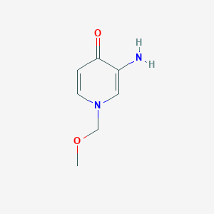 3-Amino-1-(methoxymethyl)-1,4-dihydropyridin-4-one