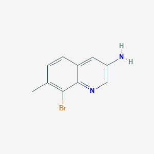 8-Bromo-7-methylquinolin-3-amine