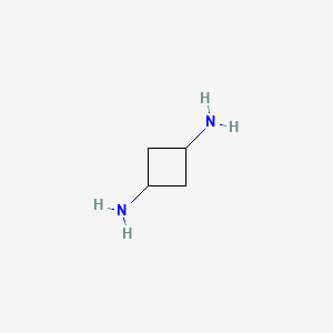 molecular formula C4H10N2 B1322089 环丁烷-1,3-二胺 CAS No. 91301-66-5