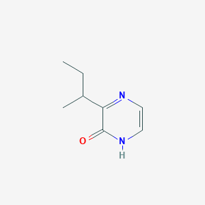 molecular formula C8H12N2O B13220915 3-(Butan-2-yl)-1,2-dihydropyrazin-2-one 