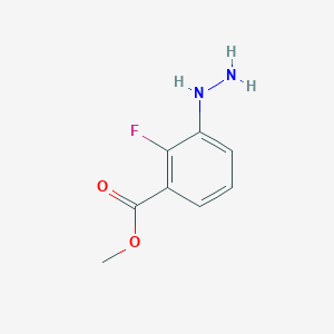 Methyl 2-fluoro-3-hydrazinylbenzoate