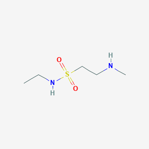 N-ethyl-2-(methylamino)ethane-1-sulfonamide