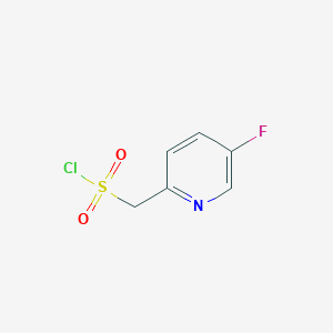 (5-Fluoropyridin-2-YL)methanesulfonyl chloride