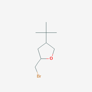 2-(Bromomethyl)-4-tert-butyloxolane