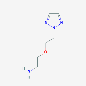 2-[2-(2H-1,2,3-Triazol-2-yl)ethoxy]ethan-1-amine