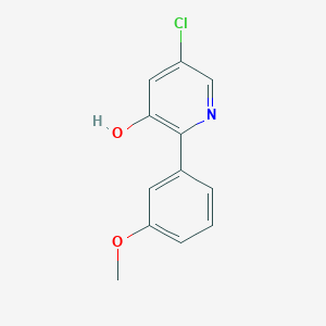 5-Chloro-2-(3-methoxyphenyl)pyridin-3-ol