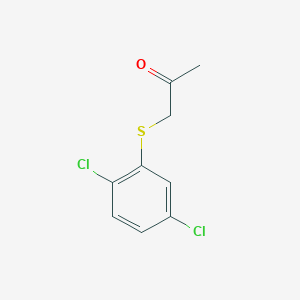 1-[(2,5-Dichlorophenyl)sulfanyl]propan-2-one