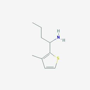 1-(3-Methylthiophen-2-yl)butan-1-amine