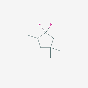 1,1-Difluoro-2,4,4-trimethylcyclopentane