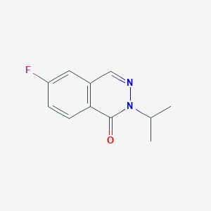 6-Fluoro-2-(propan-2-yl)-1,2-dihydrophthalazin-1-one