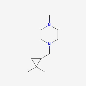 1-[(2,2-Dimethylcyclopropyl)methyl]-4-methylpiperazine