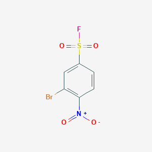 3-Bromo-4-nitrobenzene-1-sulfonyl fluoride