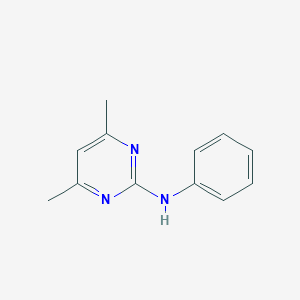 molecular formula C12H13N3 B132214 嘧菌酯 CAS No. 53112-28-0