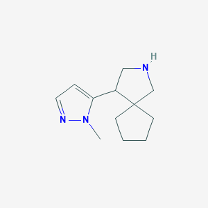 4-(1-Methyl-1H-pyrazol-5-yl)-2-azaspiro[4.4]nonane