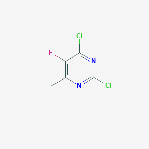 B1322167 2,4-Dichloro-6-ethyl-5-fluoropyrimidine CAS No. 137234-85-6