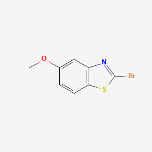 molecular formula C8H6BrNOS B1322183 2-溴-5-甲氧基苯并噻唑 CAS No. 214337-39-0