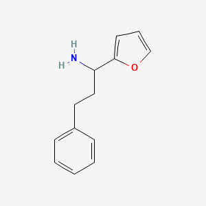 1-(Furan-2-yl)-3-phenylpropan-1-amine