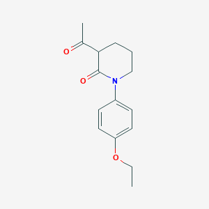 3-Acetyl-1-(4-ethoxyphenyl)piperidin-2-one