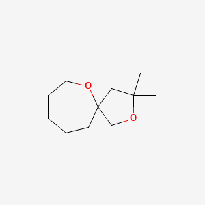 3,3-Dimethyl-2,6-dioxaspiro[4.6]undec-8-ene