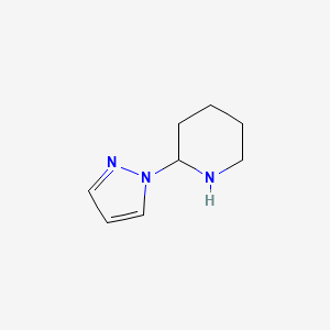 2-(1H-Pyrazol-1-yl)piperidine