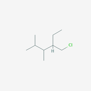 4-(Chloromethyl)-2,3-dimethylhexane