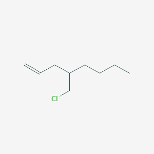 molecular formula C9H17Cl B13222145 4-(Chloromethyl)oct-1-ene 