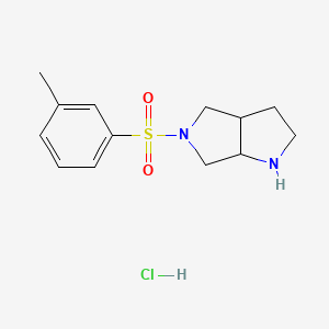 5-(3-Methylbenzenesulfonyl)-octahydropyrrolo[3,4-b]pyrrole hydrochloride