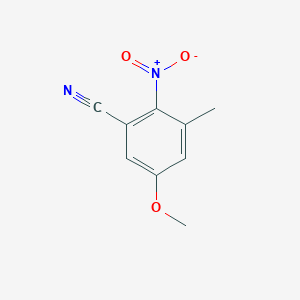 5-Methoxy-3-methyl-2-nitrobenzonitrile