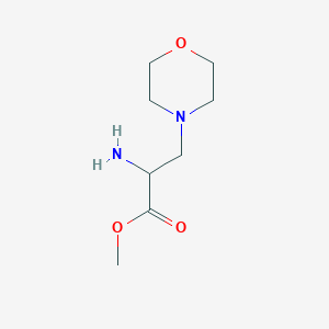 (R)-Methyl 2-amino-3-morpholinopropanoate