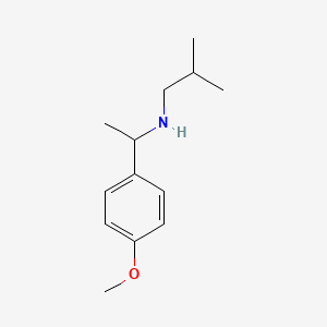 [1-(4-Methoxyphenyl)ethyl](2-methylpropyl)amine