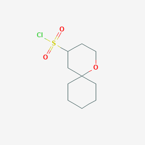 1-Oxaspiro[5.5]undecane-4-sulfonyl chloride