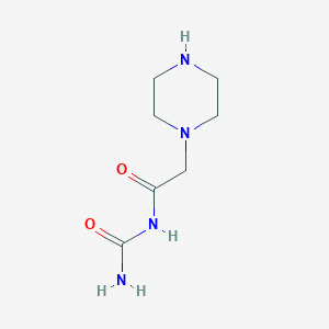 [2-(Piperazin-1-yl)acetyl]urea