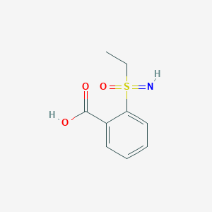 2-[Ethyl(imino)oxo-lambda6-sulfanyl]benzoic acid