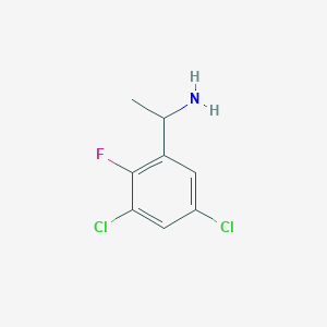 1-(3,5-Dichloro-2-fluorophenyl)ethan-1-amine